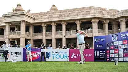 image: Daffue holds four-stroke lead ahead of final day in Delhi