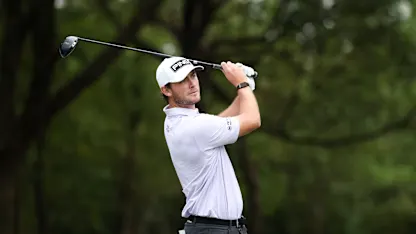 image: Brown eases to first round lead in Hangzhou