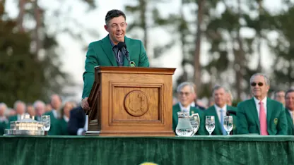 image: Rory McIlroy selects his menu for Masters Champions Dinner