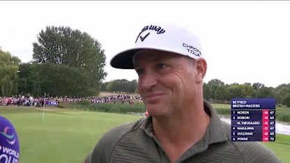 Alex Noren: This means a lot, I haven't played like this for a very ...