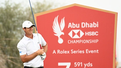 image: Commentators in conversation | Colsaerts, Dougherty, Howell and Spence on 20 Abu Dhabi HSBC Championships