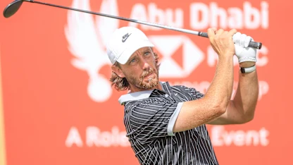 image: Tommy Fleetwood and Aaron Rai share halfway lead in Abu Dhabi