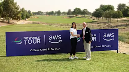 image: Amazon Web Services becomes the Official Cloud Provider of the DP World Tour