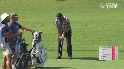 Patrick Reed | DP World Tour Championship Round 1 | 3rd Hole - Videos ...
