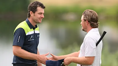 image: Laurie Canter thrilled to have good friend Eddie Pepperell back on DP World Tour after Qualifying School success 