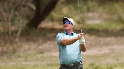 image: Elvis Smylie and Ryan Fox among leading trio at Royal Melbourne