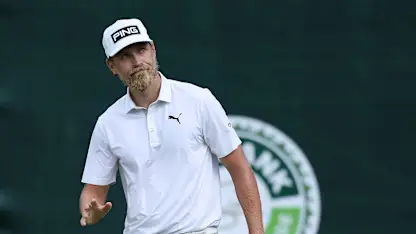 image: Kristoffer Reitan fires 10 birdies to lead in Sun City