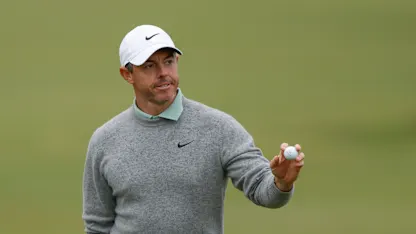 image: Rory McIlroy hoping to go low in final round in Melbourne