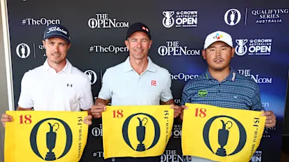 image: Adam Scott, Si Woo Kim and Michael Hollick qualify for The 154th Open