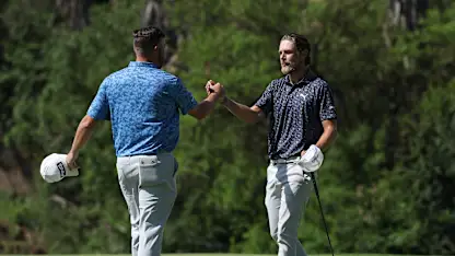 image: Kristoffer Reitan clings on to claim wire-to-wire victory at Nedbank Golf Challenge in honour of Gary Player