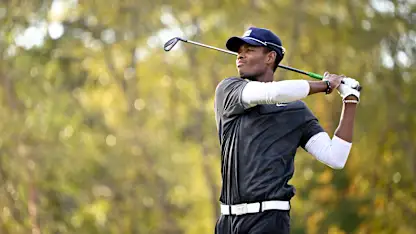 image: From famous friends to a home debut - Big-hitting qualifier Marcus Sandile Taylor ready to seize the day