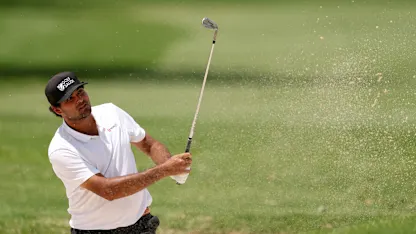 image: Eugenio Chacarra two clear at halfway stage in Johannesburg