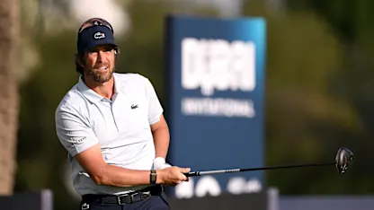 image: Nacho Elvira keeps his cool to lead by two in Dubai