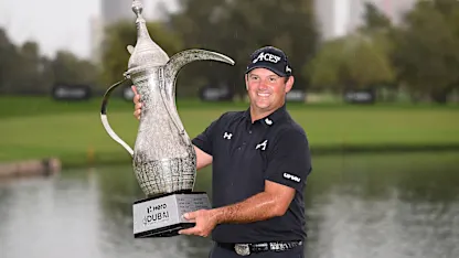 image: Patrick Reed keeps calm to win by four shots at Hero Dubai Desert Classic