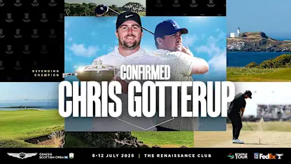 image: Gotterup ready to defend Genesis Scottish Open title 