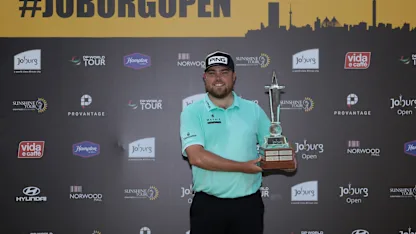 image: Dan Bradbury rises to the top and claims second Joburg Open crown