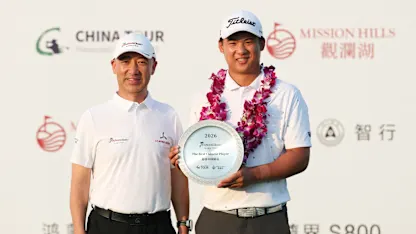 image: Yanhan Zhou proud of stunning result as teenager thrills Hainan crowds