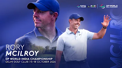 image: Rory McIlroy ready to resume DP World India Championship starring role