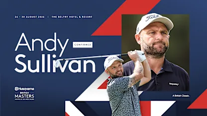 image: Andy Sullivan set for Husqvarna British Masters return