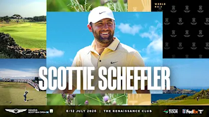 image: Scottie Scheffler confirms Genesis Scottish Open return