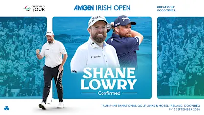 image: Shane Lowry leads homecoming charge at Amgen Irish Open