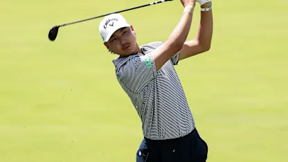 image: Min Woo Lee and Scottie Scheffler among leading seven at Aronimink