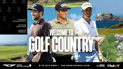 image: Xander Schauffele, Viktor Hovland and Justin Thomas return to Genesis Scottish Open