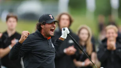 image: Eugenio Chacarra wins KLM Open with closing birdie