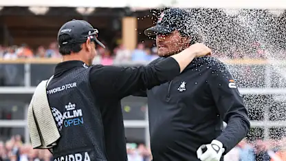 image: What's in the bag: Eugenio Chacarra's winning set-up at the KLM Open