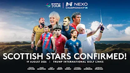 image: Scottish sporting stars confirmed for Nexo Championship Celebrity Pro-Am