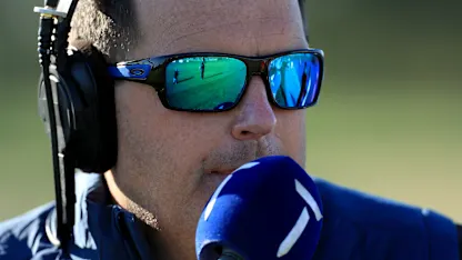 image: DP World Tour player-turned-commentator Anthony Wall joins Closing Swing Show during Genesis Scottish Open 