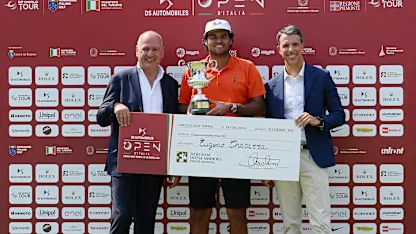 image: Points and prize money: See what every player won at the DS Automobiles 83° Open d'Italia