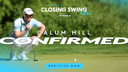 image: Calum Hill confirmed for Closing Swing Show 