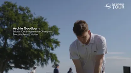 image: Commonwealth Games swimmer Archie Goodburn shares his inspirational story at the Genesis Scottish Open
