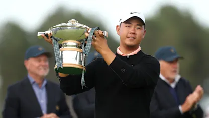 image: 'My journey is just starting' - Tom Kim on Tiger, learning and golf being undefeated 