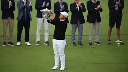 image: What's in the bag: Tom Kim's winning set-up at the Genesis Scottish Open