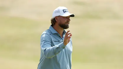 image: Dan Brown hopeful of sustaining Open challenge at Royal Birkdale