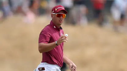 image: Lucas Herbert and Sam Burns hit Major Championship record-equalling 62s at Royal Birkdale
