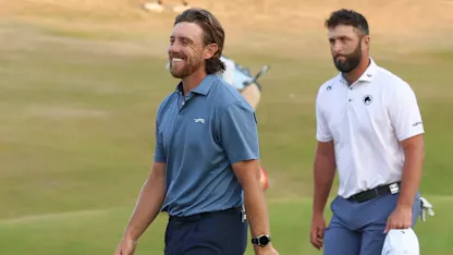 image: Tommy Fleetwood thrills 'unbelievable' home crowds with late flourish to be in the mix at Birkdale