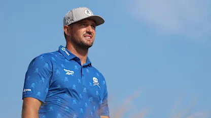 image: Bryson DeChambeau handed penalty for accidentally improving lie at Open