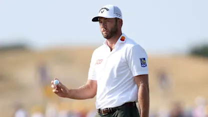 image: Sam Burns moves into pole position to win first Major at The Open