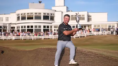 image: Ryan Fox wins maiden Major Championship at The Open in dramatic Birkdale climax