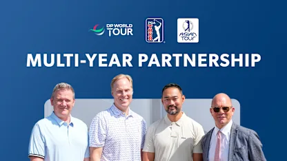 image: Asian Tour, DP World Tour and PGA TOUR agree multi-year partnership