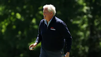 image: Colin Montgomerie aiming to roll back the years at Gleneagles