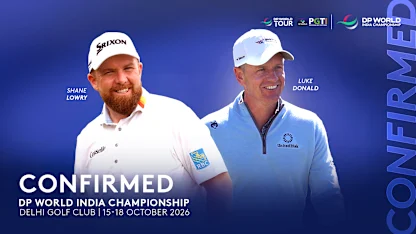 image: Luke Donald and Shane Lowry set for DP World India Championship return