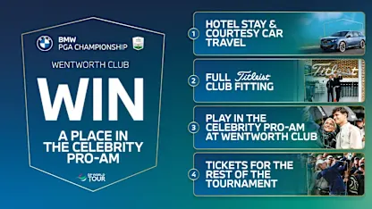 image: Win a spot in the BMW PGA Championship Pro-Am at Wentworth Club
