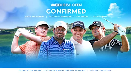 image: Ryder Cup quartet confirmed for star-studded 2026 Amgen Irish Open field as weekend tickets sell out