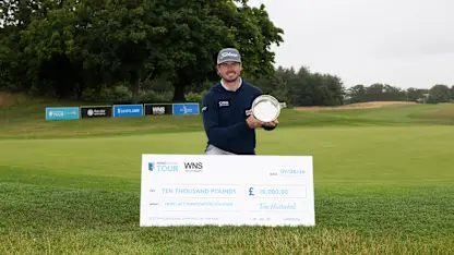 image: Blomstrand claims Scottish Challenge supported by The R&A title