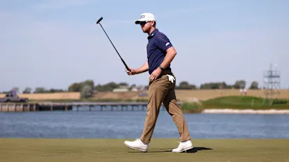 image: Brandon Stone thanks 'old faithful' putter as he comes back with a bang in Denmark