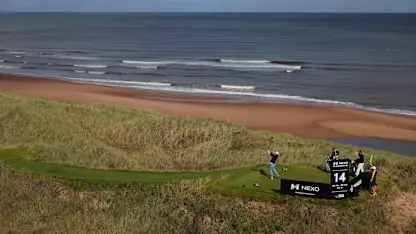 image: Shaun Norris cards albatross as he earns two-shot lead in Scotland
